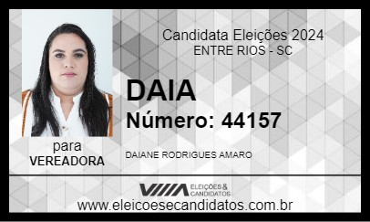 Candidato DAIA 2024 - ENTRE RIOS - Eleições