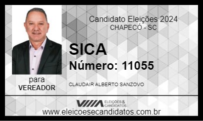 Candidato SICA 2024 - CHAPECÓ - Eleições