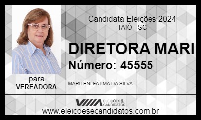 Candidato DIRETORA MARI 2024 - TAIÓ - Eleições