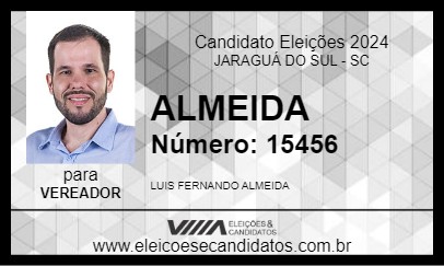 Candidato ALMEIDA 2024 - JARAGUÁ DO SUL - Eleições