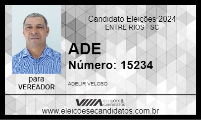 Candidato ADE 2024 - ENTRE RIOS - Eleições