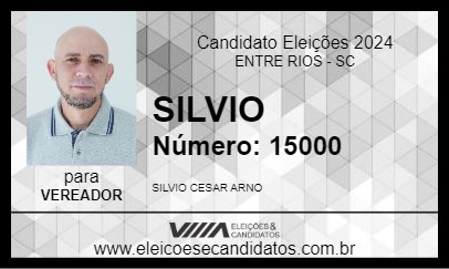 Candidato SILVIO 2024 - ENTRE RIOS - Eleições