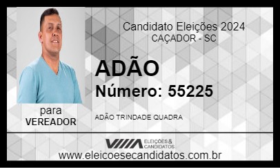 Candidato ADÃO 2024 - CAÇADOR - Eleições