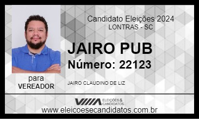 Candidato JAIRO PUB 2024 - LONTRAS - Eleições