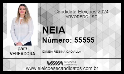 Candidato NEIA 2024 - ARVOREDO - Eleições