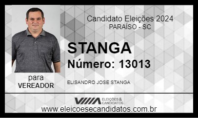 Candidato STANGA 2024 - PARAÍSO - Eleições