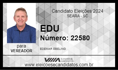 Candidato EDU 2024 - SEARA - Eleições