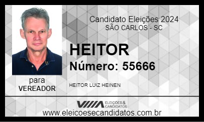 Candidato HEITOR 2024 - SÃO CARLOS - Eleições