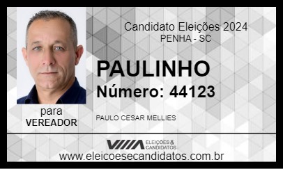 Candidato PAULINHO 2024 - PENHA - Eleições