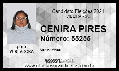 Candidato CENIRA PIRES 2024 - VIDEIRA - Eleições