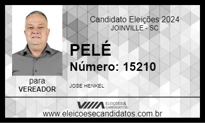 Candidato PELÉ 2024 - JOINVILLE - Eleições