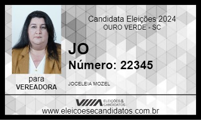 Candidato JO 2024 - OURO VERDE - Eleições