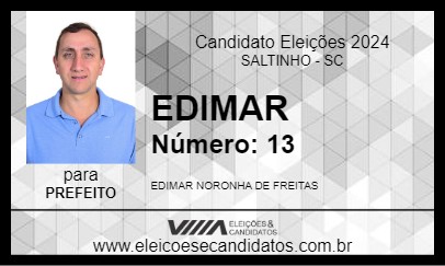 Candidato EDIMAR 2024 - SALTINHO - Eleições