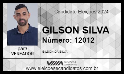 Candidato GILSON SILVA 2024 - CAMBORIÚ - Eleições