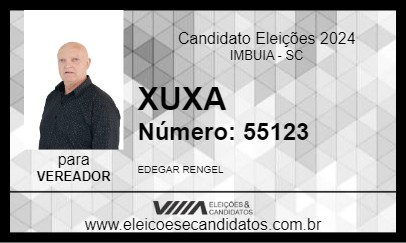 Candidato XUXA 2024 - IMBUIA - Eleições