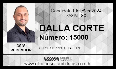 Candidato DALLA CORTE 2024 - XAXIM - Eleições