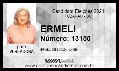 Candidato ERMELI 2024 - TUBARÃO - Eleições