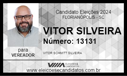 Candidato VITOR SILVEIRA 2024 - FLORIANÓPOLIS - Eleições