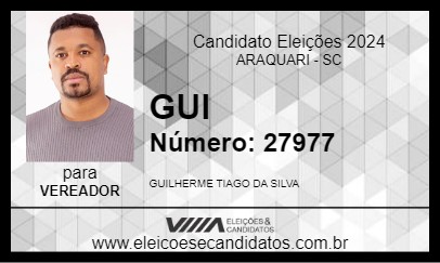 Candidato GUI 2024 - ARAQUARI - Eleições