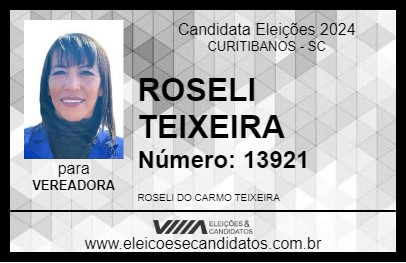 Candidato ROSELI TEIXEIRA 2024 - CURITIBANOS - Eleições