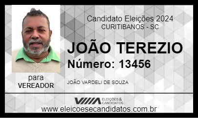 Candidato JOÃO TEREZIO 2024 - CURITIBANOS - Eleições