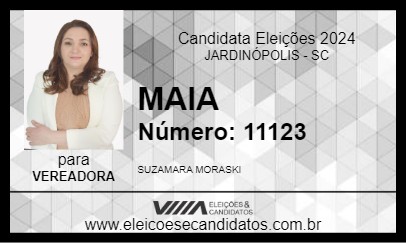 Candidato MAIA  2024 - JARDINÓPOLIS - Eleições