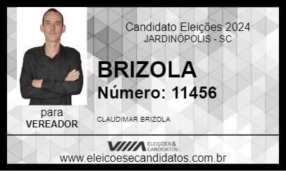 Candidato BRIZOLA  2024 - JARDINÓPOLIS - Eleições