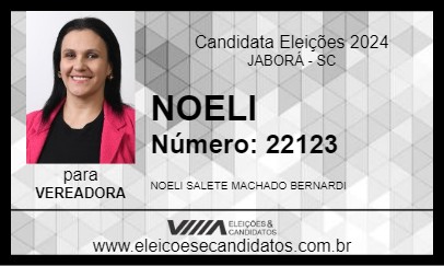 Candidato NOELI 2024 - JABORÁ - Eleições