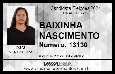 Candidato SILVANI DO NASCIMENTO 2024 - TUNÁPOLIS - Eleições