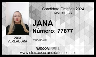 Candidato JANA 2024 - MAFRA - Eleições