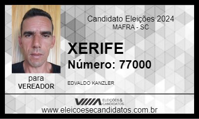 Candidato XERIFE 2024 - MAFRA - Eleições