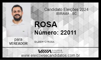 Candidato ROSA 2024 - IBIRAMA - Eleições