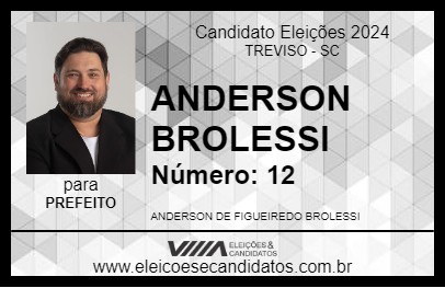 Candidato ANDERSON BROLESSI 2024 - TREVISO - Eleições