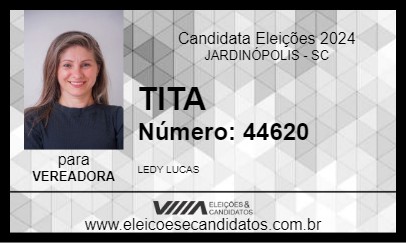 Candidato TITA 2024 - JARDINÓPOLIS - Eleições