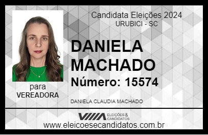 Candidato DANIELA MACHADO 2024 - URUBICI - Eleições