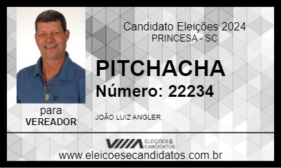 Candidato PITCHACHA 2024 - PRINCESA - Eleições