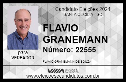 Candidato FLAVIO GRANEMANN 2024 - SANTA CECÍLIA - Eleições