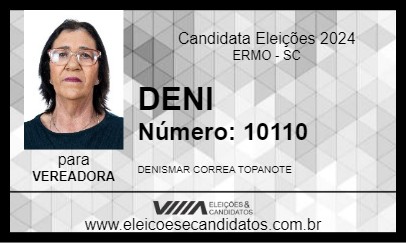 Candidato DENI 2024 - ERMO - Eleições