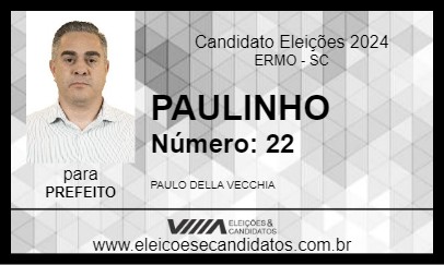 Candidato PAULINHO 2024 - ERMO - Eleições