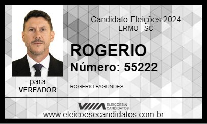 Candidato ROGERIO 2024 - ERMO - Eleições