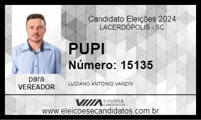 Candidato PUPI 2024 - LACERDÓPOLIS - Eleições