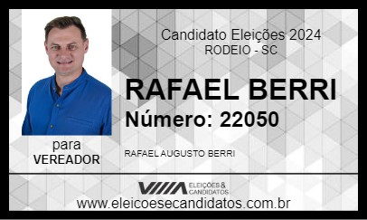 Candidato RAFAEL BERRI 2024 - RODEIO - Eleições