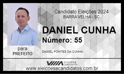 Candidato DANIEL CUNHA 2024 - BARRA VELHA - Eleições