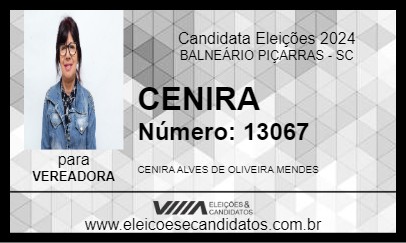 Candidato CENIRA 2024 - BALNEÁRIO PIÇARRAS - Eleições