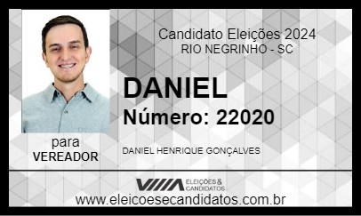 Candidato DANIEL 2024 - RIO NEGRINHO - Eleições