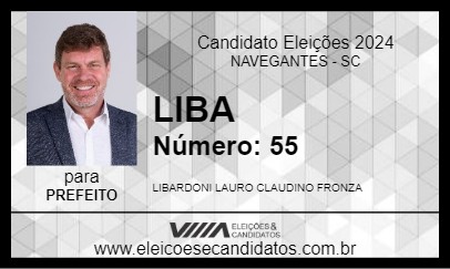 Candidato LIBA 2024 - NAVEGANTES - Eleições