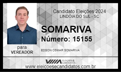 Candidato SOMARIVA 2024 - LINDÓIA DO SUL - Eleições