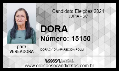 Candidato DORA 2024 - JUPIÁ - Eleições