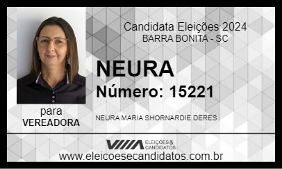 Candidato NEURA 2024 - BARRA BONITA - Eleições