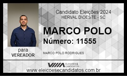 Candidato MARCO POLO 2024 - HERVAL D\OESTE - Eleições